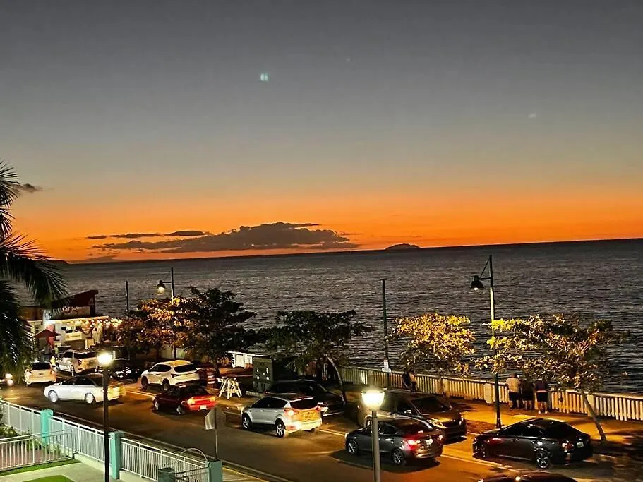 Summer All Year! Oceanfront With Pool A/C Aguadilla Apartament
